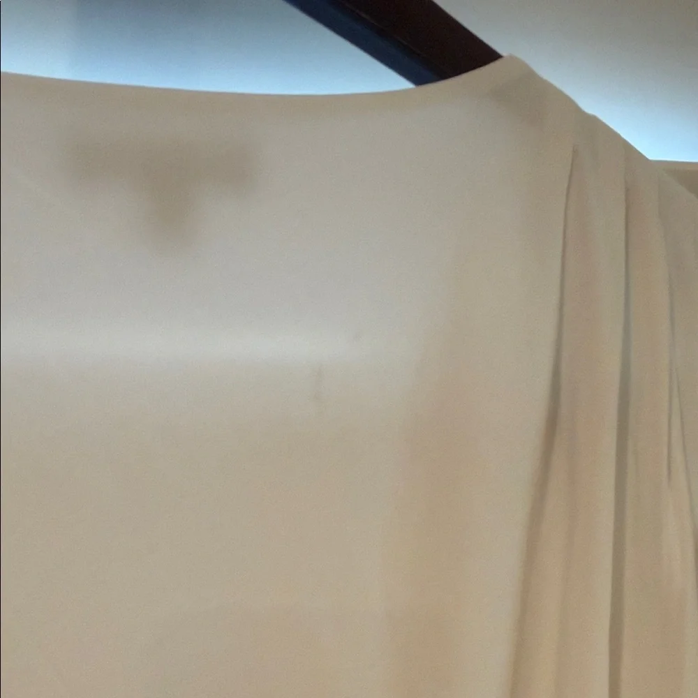 Express Ivory Wrap Bodysuit - Picture 5 of 6